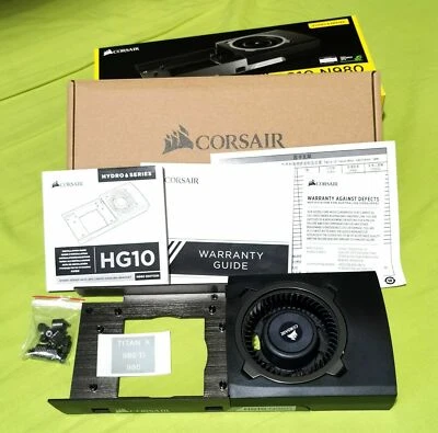 Opened Box Corsair GPU Cooling Bracket - HG10 N980 (GTX980 / 980TI / Titan X) - Image 1 of 4