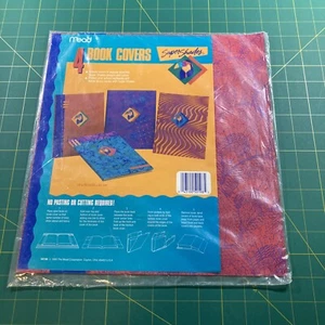 Cubiertas de libro vintage Mead Super Shades paquete de 4 tucanes sin abrir - Imagen 1 de 12