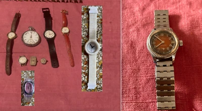 LOT Watches Not Working Parts : with Fulgor (working) + Pocket + Breil + Casio ! - Image 1 of 4