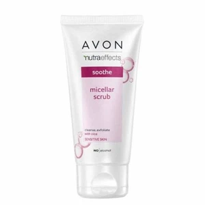 Avon NutraEffects Soothing Micellar Scrub - 150ml - For Sensitive Skin - Picture 1 of 2