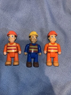 Fat Brain Toys Contruction Workers (3) Figures Only - Image 1 of 4