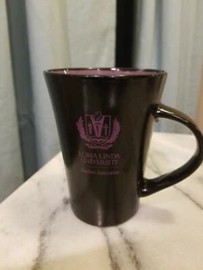 Loma Linda University Coffee Tea Mug Cup Student Association Black and Purple - Picture 1 of 6