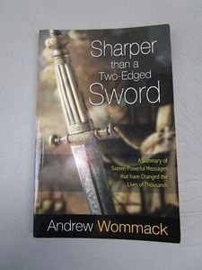 Sharper than a Two-Edged Sword by Andrew Wommack, Paperback 2011 Christian - Picture 1 of 7