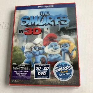 The Smurfs in 3D Blu-ray DVD - Picture 1 of 5