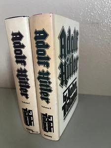 Vintage (1976) "Adolf Hitler" Hardcover von John Toland, Band I & II, HC/DJ - Bild 1 von 5