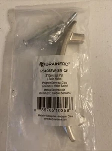 Brainerd Devereux 3” Center to Center Arch Bar Cabinet Pull NEW - Picture 1 of 6