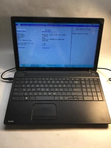 Toshiba Satellite C55T 15" Laptop Intel Celeron 1.9GHz-BOOTS/CRACKED SCREEN- MZ - Picture 1 of 10