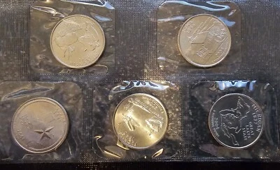2004-D STATEHOOD QUARTERS IN ORIGINAL MINT SET CELLO PACK - FREE SHIPPING - Image 1 of 2
