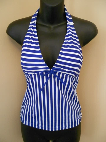 NEW OFFICIAL Indianapolis Colts Womens Sizes S-M Swimsuit Tankini TOP ONLY Cover