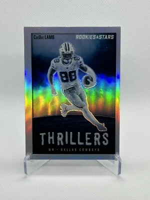 CeeDee Lamb 2023 Rookies & Stars Silver Prizm Thrillers #TH-9 - Image 1 of 2