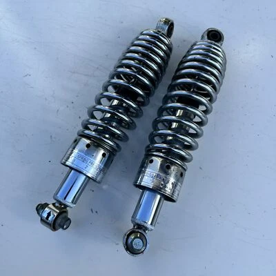 Amortiguadores traseros Hyosung GV250 Aquila EFI 2014 par amortiguadores cromados Foto 1 de 4