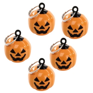 5Pcs Halloween Pumpkin Pendant Pet Ring Charm Pumpkin Pet Collar - Picture 1 of 12