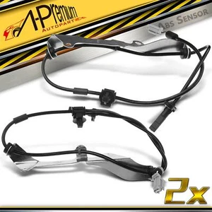 A-Premium 2x ABS Wheel Speed Sensor Rear for Subaru Forester 2008-2012 2 Pins - Picture 1 of 8