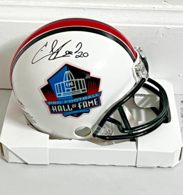 Ed Reed Signed Hall of Fame Mini Helmet Auto - PSA - Image 1 of 4
