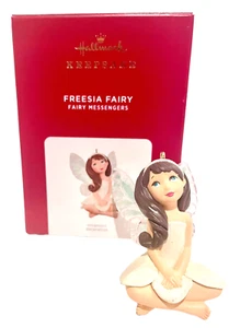 Hallmark Freesia Fairy Keepsake Ornament Fairy Messengers #17 in Series 2021 - Picture 1 of 8