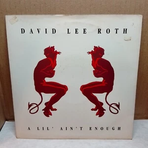 DAVID LEE ROTH - A LIL' AIN'T ENOUGH 7" Vinyl UK Single With Picture Sleeve - Picture 1 of 5