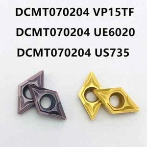 Lathe tool DCMT070204 UE6020, VP15TF, US73  high precision milling metal turning - Imagen 1 de 2