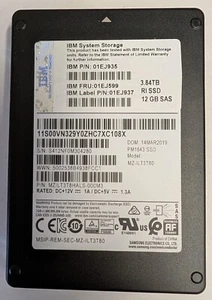 IBM PM1643 3,84TB 2,5" RI 12GB SAS SSD - MZILT3T8HALS - Bild 1 von 1