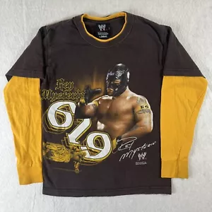 Vintage 2007 WWE Rey Mysterio 619 Langarm Grafik T-Shirt Größe Jugend Small - Bild 1 von 6