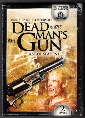 NEW! SEALED! Dead Man's Gun: Best of Season 1 (2 DVDs) Kris Kristofferson - Image 1 of 4