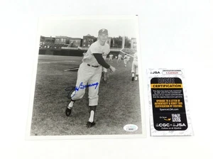 Jim Bunning Signed 8 x 10 B&W Photo Phillies JSA Auto - Picture 1 of 3