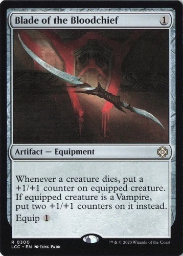 MTG ~ Blade of the Bloodchief ~ The Lost Caverns of Ixalan Commander ~Near Mint - Image 1 of 1