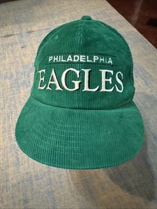 Vintage Philadelphia Eagles Cord Starter Mütze NFL SnapBack 1990er Korea - Bild 1 von 11