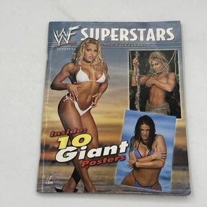 1999 VINTAGE WWF Divas Raw KSIĄŻKA POSTEROWA WWE / 10 GIGANTYCZNYCH PLAKATÓW / Kompletny HTF - Zdjęcie 1 z 8