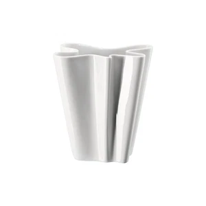 Vase 20 cm Rosenthal Weiss Flux - Bild 1 von 1