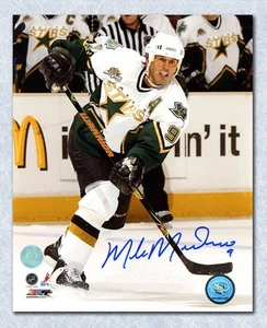 Mike Modano Dallas Stars Autographed 2007 Game Action 8x10 Photo - Picture 1 of 2