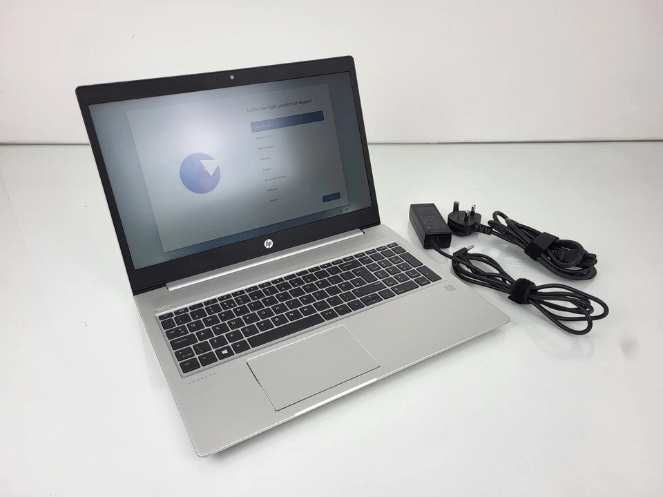 HP Probook 450 G6 15.6 in Laptop i3-8145U 2.1 GHz 8GB 128GB SSD Windows 11 Pro - Image 1 of 4
