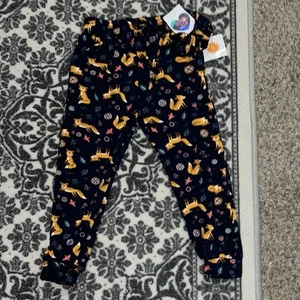 shosho Girls Fox Print Jogger Pants - Picture 1 of 6