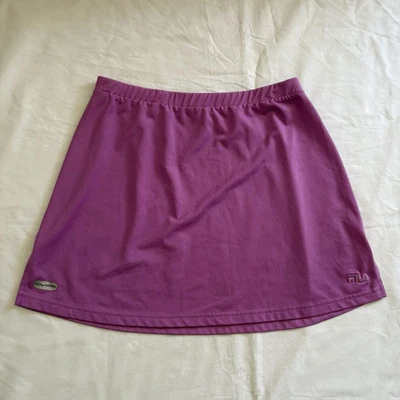 Falda Tenis FILA Performa Mujer M Mini Cintura Elástica Elastizada Fucsia Aberturas Laterales Foto 1 de 4