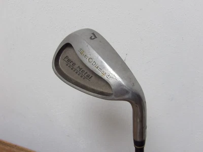 Alpha Silver Diamond Pure Metal Undercut PW Wedge Regular Graphite Very Nice!! - Image 1 of 4