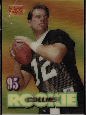 Kerry Collins 1995 Sportflix Rookie Card #122 NFL Panthers Giants Titans - Image 1 of 2