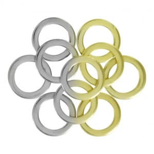 Anillos Fitschen Bañado en Latón Galvanizado Arandela Puerta Banda Espaciador - Imagen 1 de 5