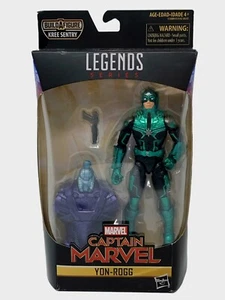 Marvel Legends YON-ROGG Captain Marvel Universe Movie Figure Kree Sentry BAF NEW - Picture 1 of 5