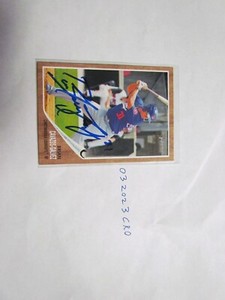 2011 Topps Brian Cavazos-Galvez signed Baseball Card
