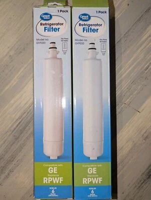 GE Refrigerator Water Filter REPLACEMENT  FOR GE Model RPWF 6month -  2 Pk ! - Image 1 of 2