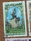 Republic Of Iraq Army Day Stamps 1967 1966 Used Old War Soldiers Arab Military