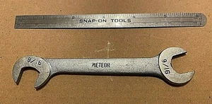 LLAVE MECÁNICA DE ENCENDIDO U OBSTRUCCIÓN METEOR OPEN END 9/16 DE COLECCIÓN - Imagen 1 de 3