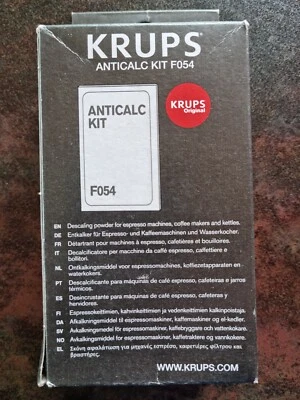 Krups Anticalc Kit F054 Entkalker für Espresso- Kaffeemaschinen u. Wasserkocher