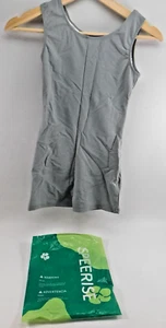 Leotardos de gimnasia Speerise para niñas, Unitard niños cortos XL 12-14 gris - Imagen 1 de 9