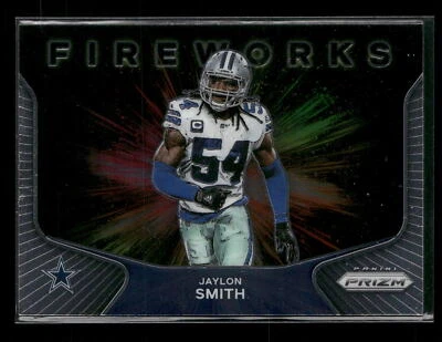 Jaylon Smith 2020 Panini Prizm #25 Fireworks Dallas Cowboys - Image 1 of 2