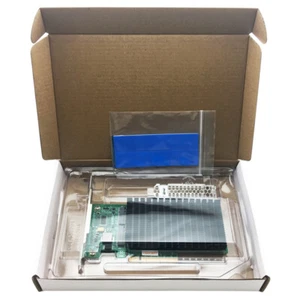 Adaptateur SSD double port UNICACA ANM22PE08 NVMe PCIe vers M.2 avec dissipateur - Photo 1/5