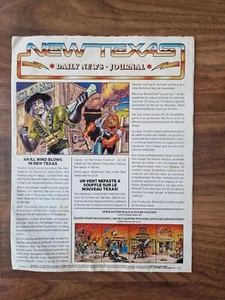 DAILY NEWS BRAVESTARR POSTER  - Picture 1 of 4