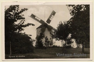 Germany: Syrauer Windmühle - Windmill (Vintage RPPC 1941) - Imagen 1 de 1