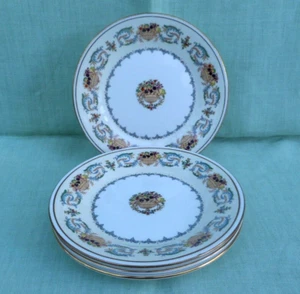 4 Aynsley bone china side plates - Banquet pattern - Picture 1 of 3