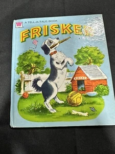 Frisker A Tell-A-Tale Book 1956 Vintage Children’s Puppy Dog Leonard Shortall - Picture 1 of 3