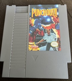Punch Out Nintendo, NES solo cartucho de juego